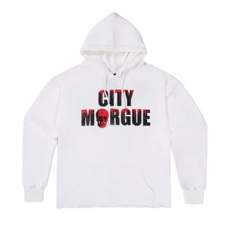 New High Quality Logo Printed Pure White Hoodie Unisex