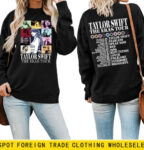 Women Face Pop Singer Fans Female Black Sweatshirt