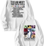 Women Face Pop Singer Fans Female White Sweatshirt