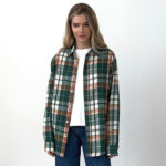 Bclout Fashion Plaid Shirts Blouses Women 1