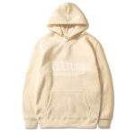 For The Culture Crystal Unisex Beige Hoodie