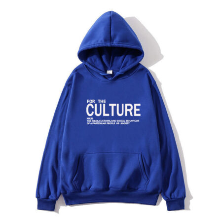 For The Culture Crystal Unisex Blue Hoodie