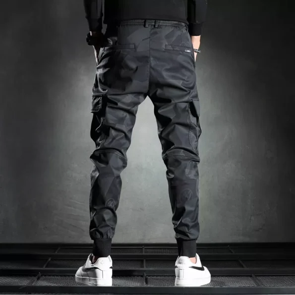 Men's Camouflage Elasticity Military Cargo Pants