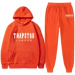 Men's Full Set Trapstar Quality-full Orange Tracksuit