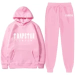 Men’s Full Set Trapstar Quality-full Pink Tracksuit