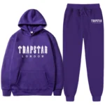 Men's Full Set Trapstar Quality-full Purple Tracksuit