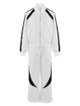 Men's Women's Athletic Apparel Sport Bulk White Tracksuits