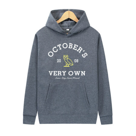 Men's Women's Outdoor October's Sports Dark Grey Hoodie