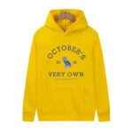 Men’s Women’s Outdoor October’s Sports Yellow Hoodie